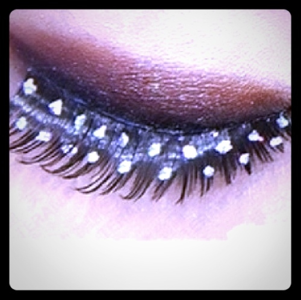 bright diamond faux eyelashes