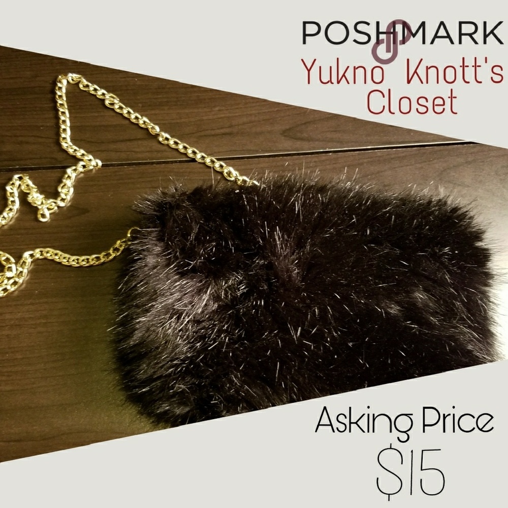 ❣DISCOUNTED Fur Clutch / Crossbody Purse❣