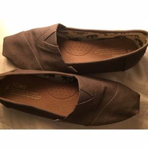 Grey Slip On Loafers TOMS