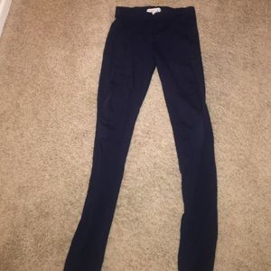 Forever 21 navy blue leggings