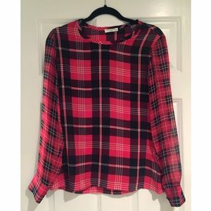 Equipment | Liam Check Silk Blouse ✨ Host Pick