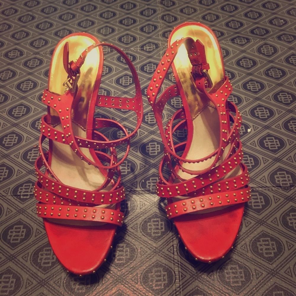 Michael kors strappy stilettos!