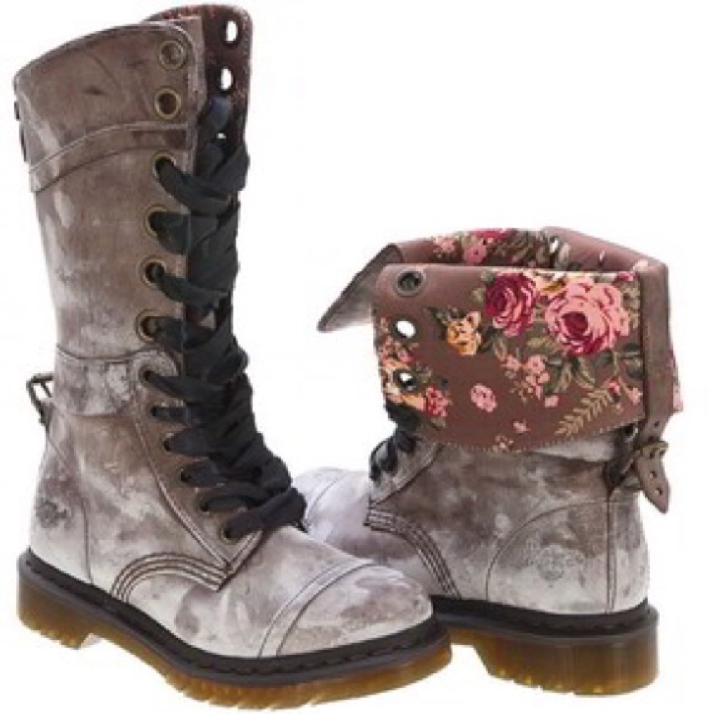 Floral dr. Martens