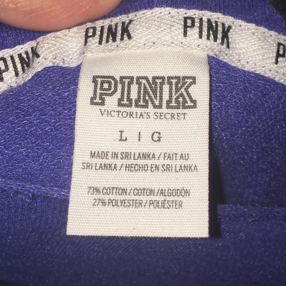 1hr SALE! VS PINK Pullover Hoodie - Picture 3 of 3