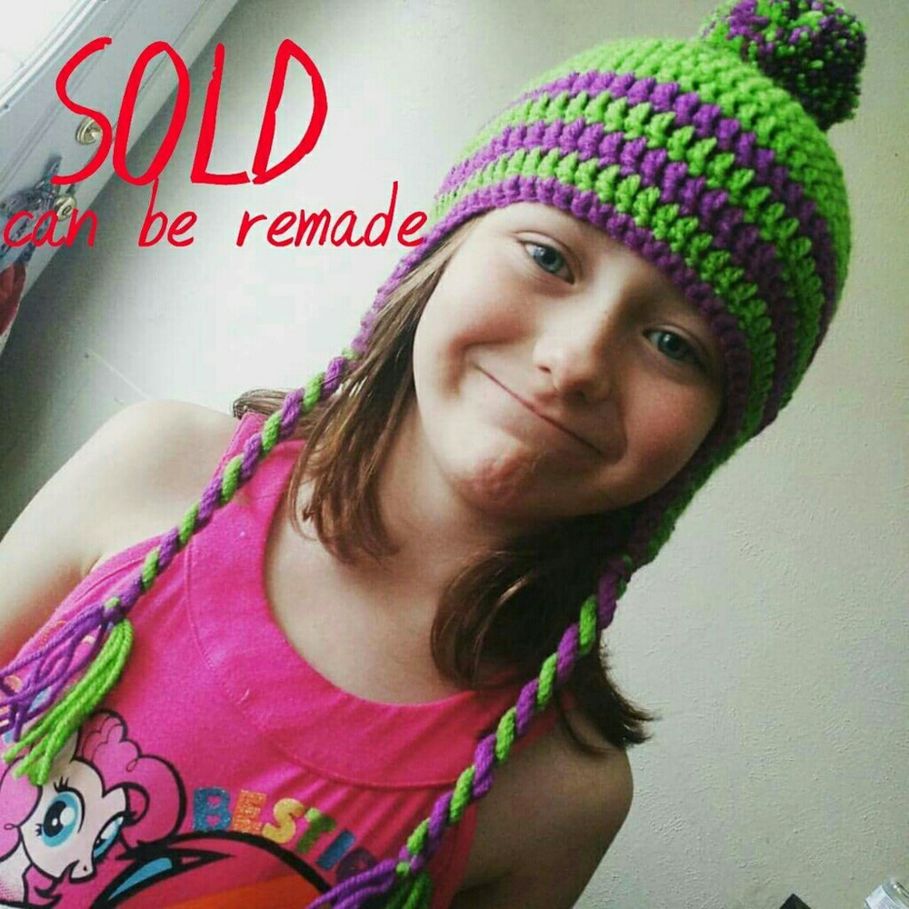 Youth/Adult earflap beanie