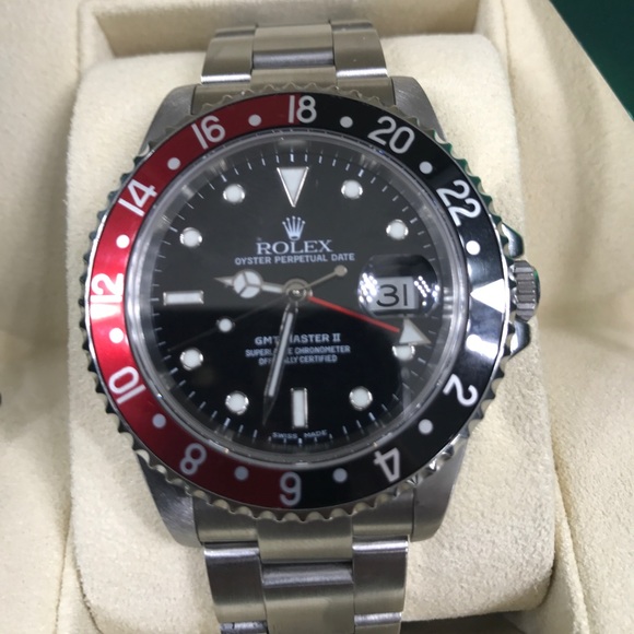 Rolex GMT master 2 Coke Dial 16710 - Picture 2 of 6