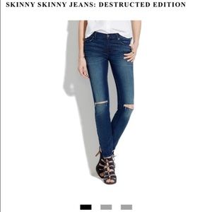 Madewell Ripped jeans