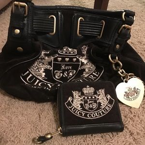 Juicy Couture purse and wallet!