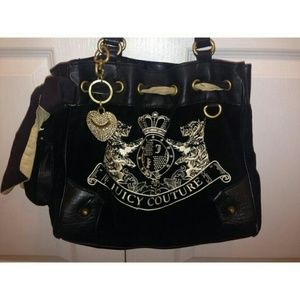 Juicy couture purse and wallet combo