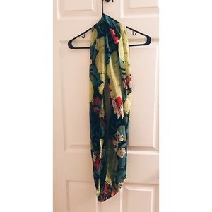 Floral scarf