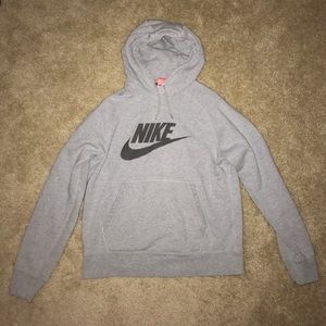 Nike Gray Hoodie Sweatshirt