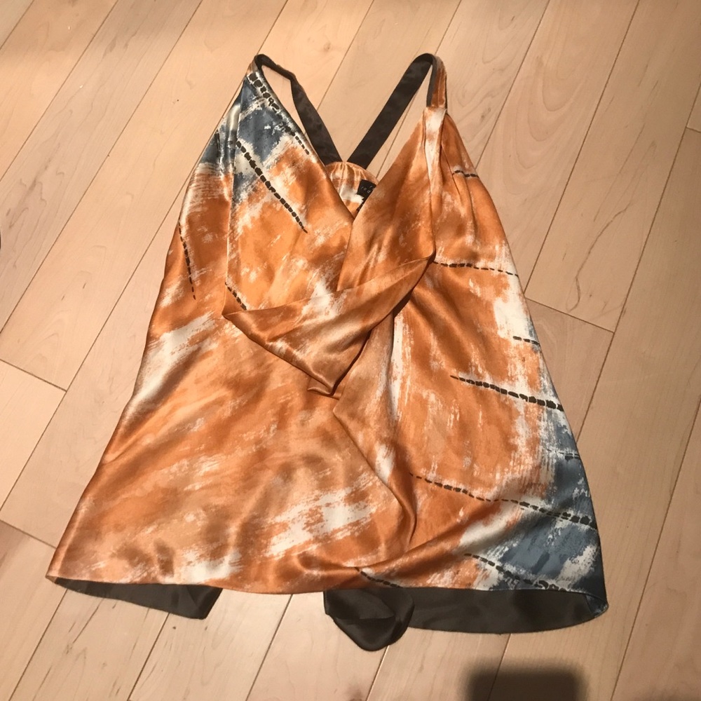 Robert Rodriguez Silk Printed Top 2 S/XS