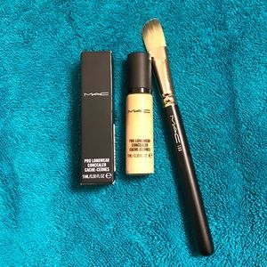 MAC pro longwear concealer and brush!