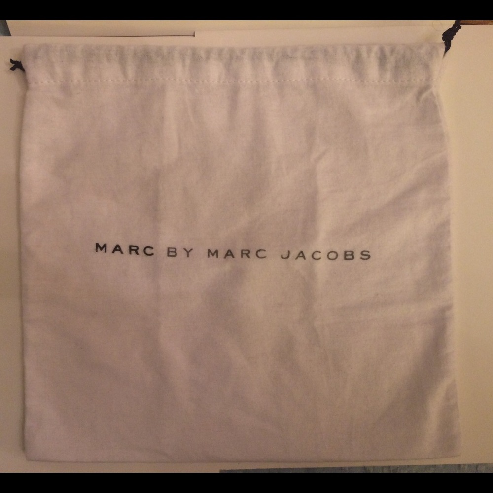Marc by Marc Jacobs small dust bag, 11x12", white