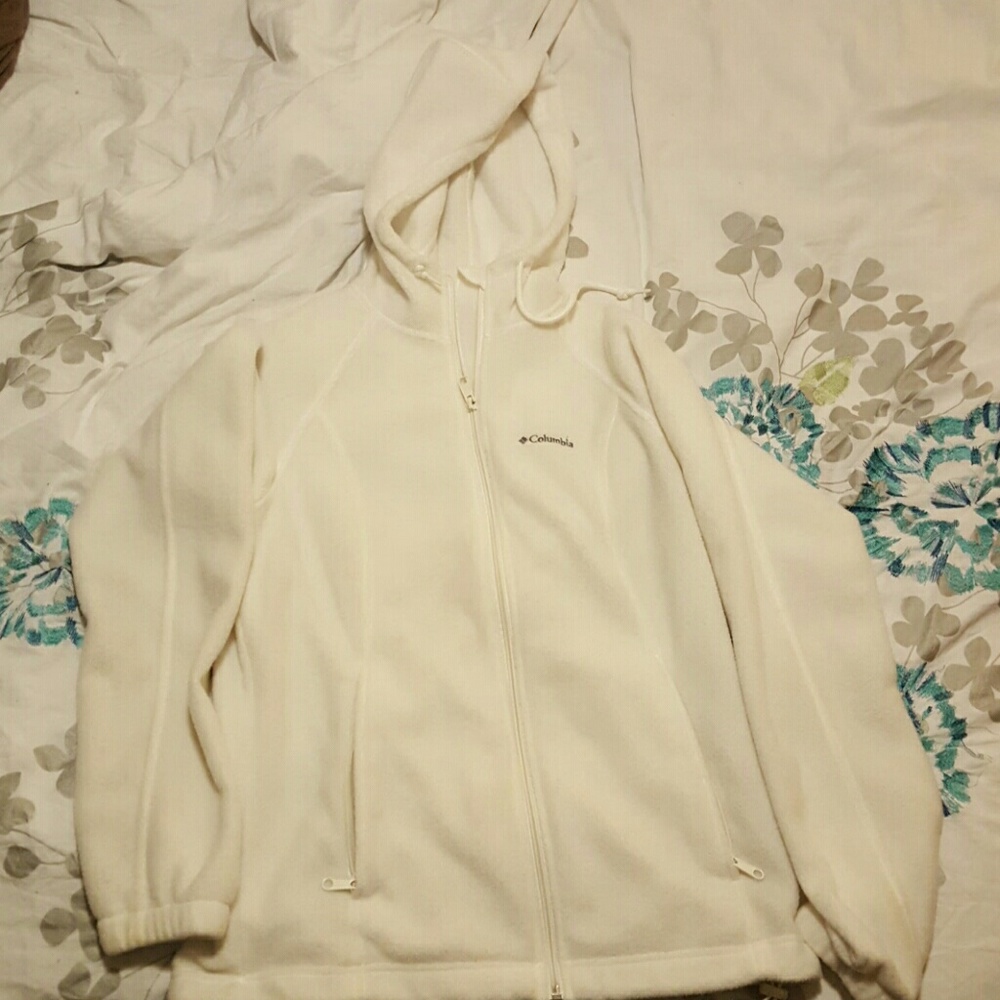 Cream Columbia Fleece