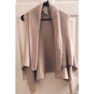 Tan Knit Vest