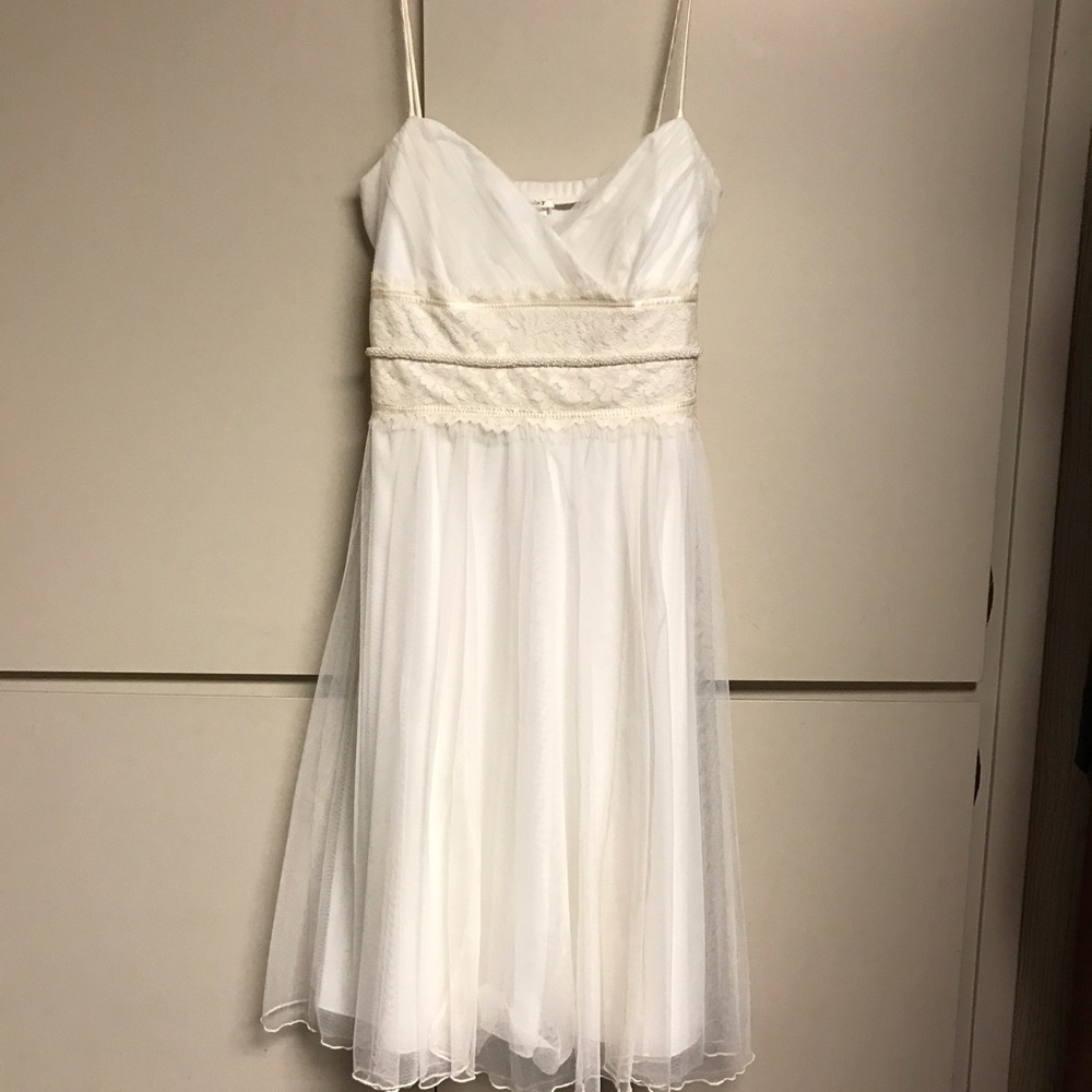 Off white formal dress, size L