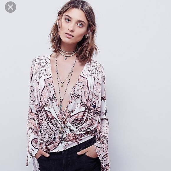 Free People Tops - NWT Free People Fiona top sz M.  Worn on TV!