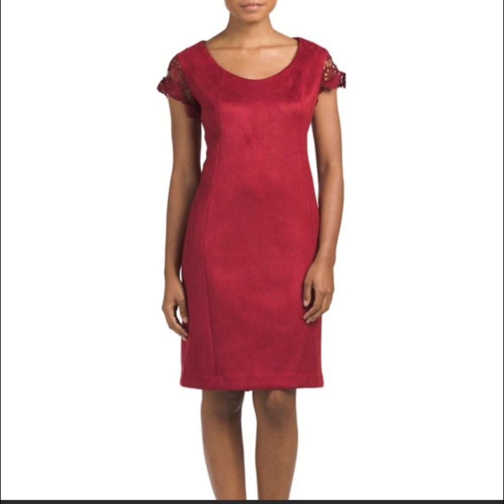 Nannette Nannette Lepore Red Shift Dress