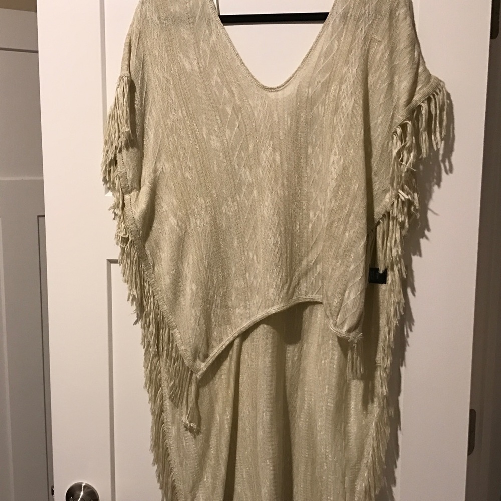 Flowy Fringed Sweater