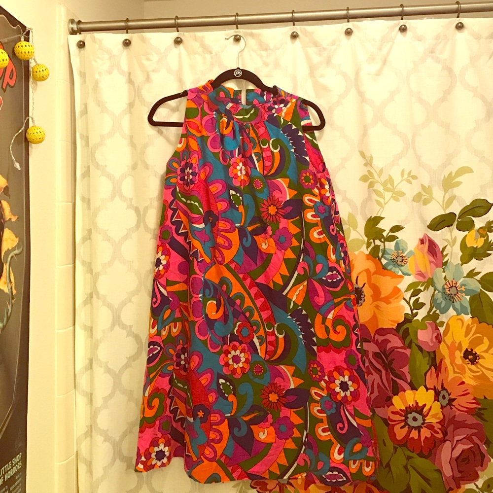 Vintage retro mod 60s go-go A-line dress