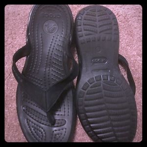 Crocs flip flops