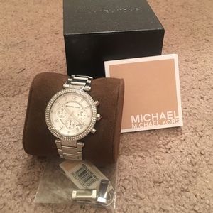 Silver Michael Kors watch