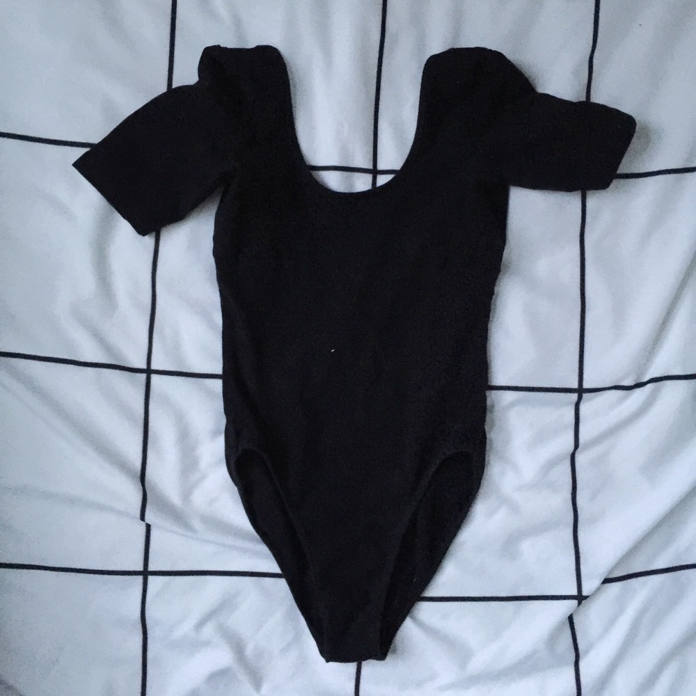 American Apparel Short Sleeve Unitard