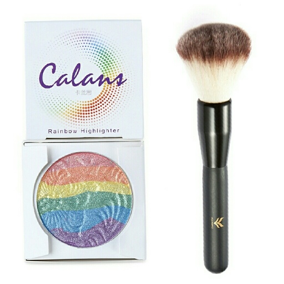 Rainbow Unicorn Highlighter & Brush
