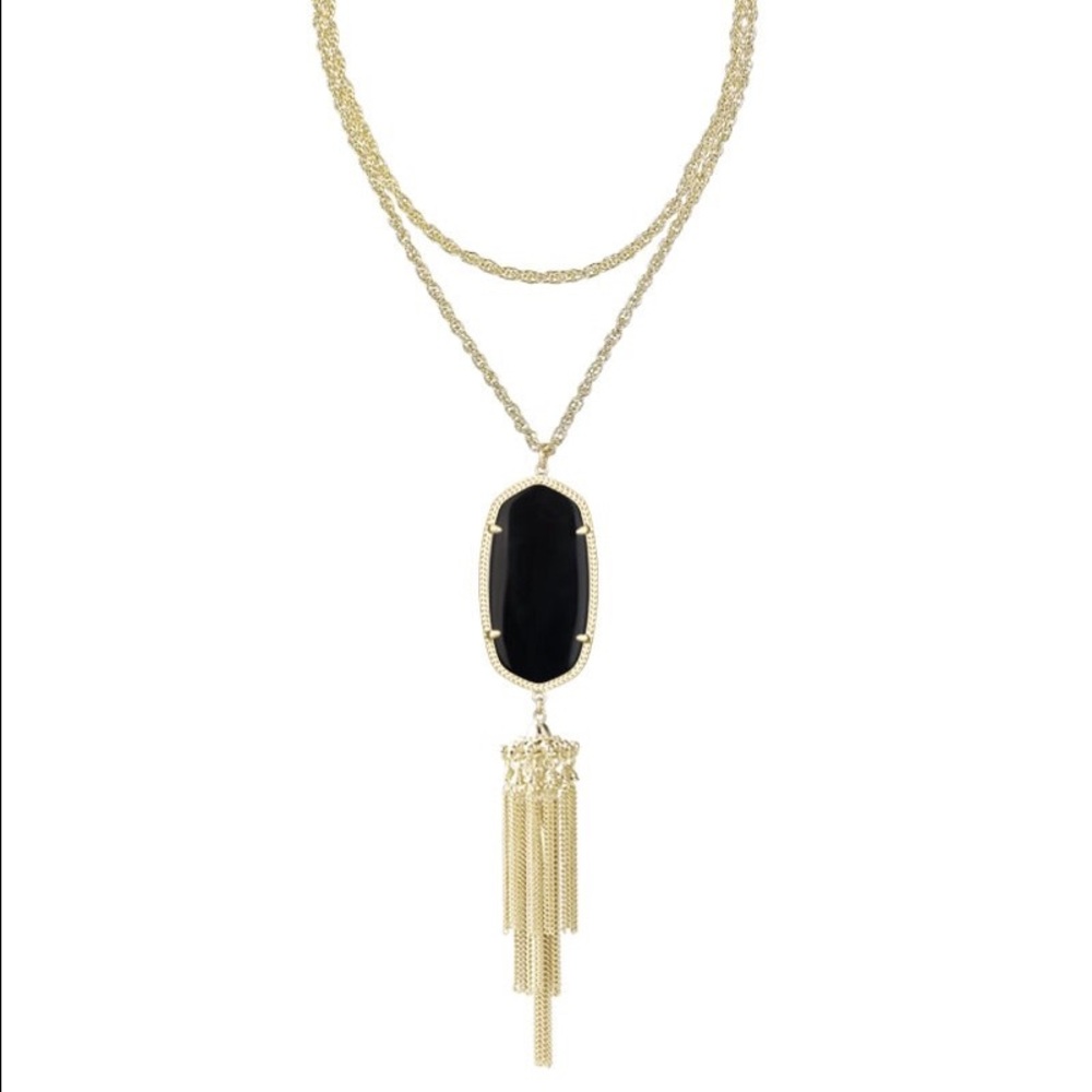 Kendra Scott Rayne Necklace - Black