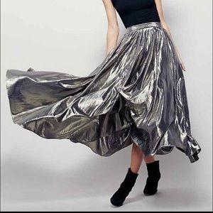 RARE Free people lost in light maxi skirt