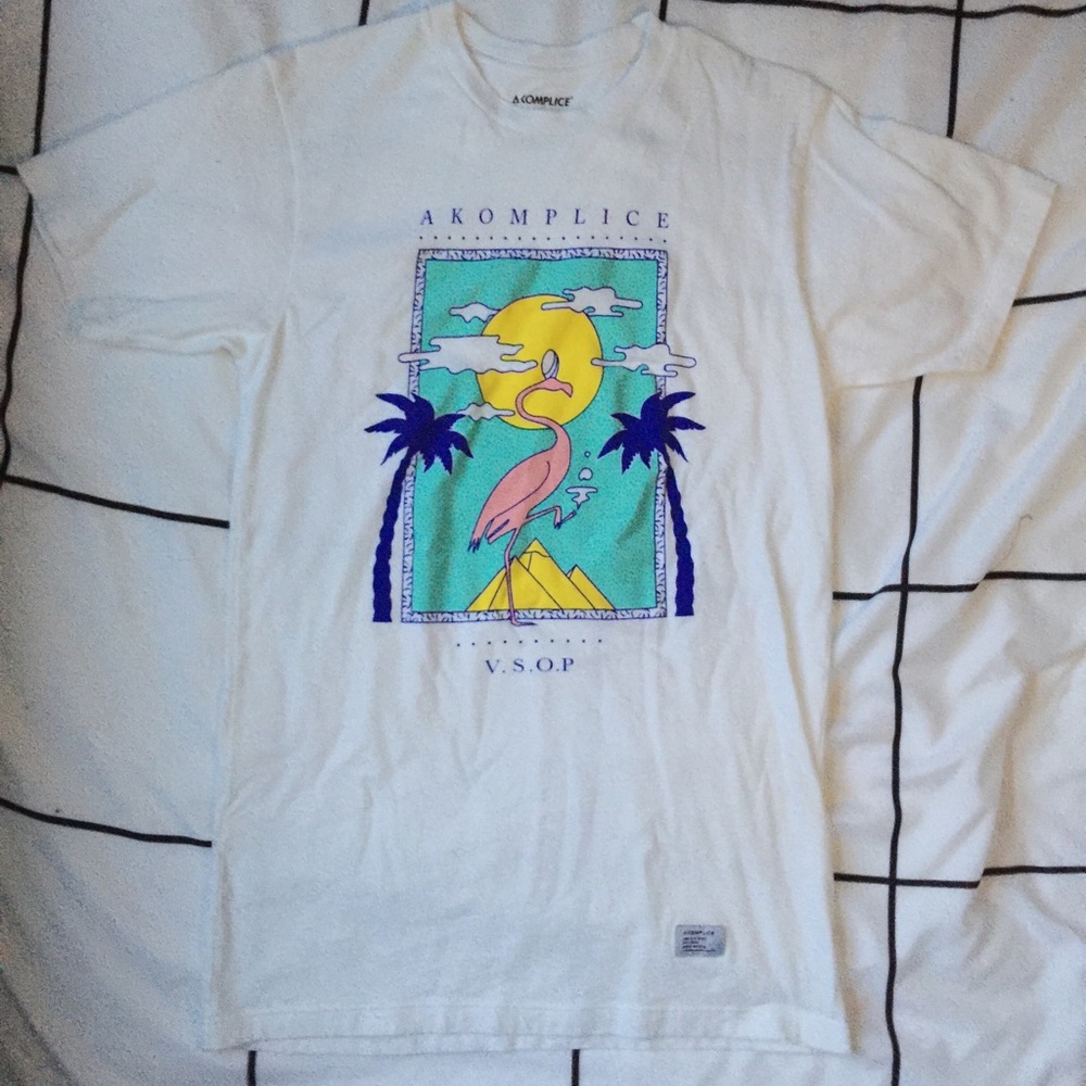 Akomplice Flamingo Tee *NOT DIAMOND SUPPLY COMPANY