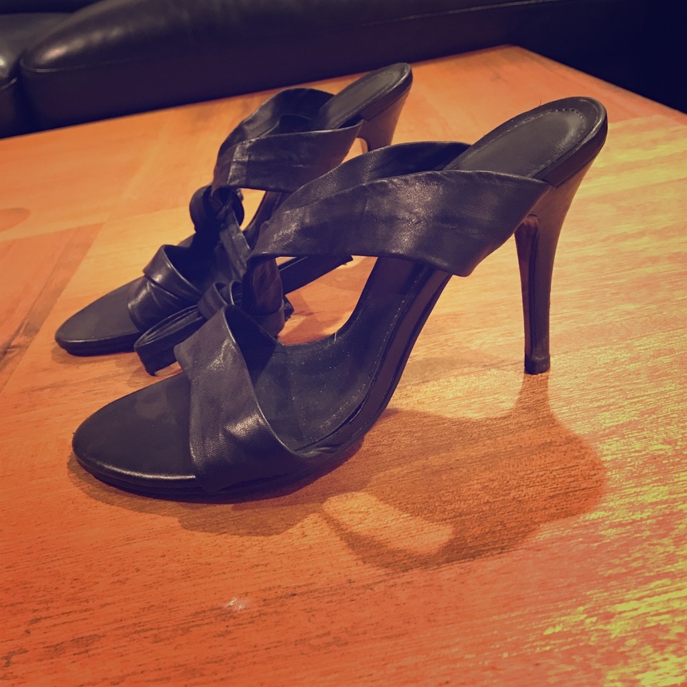 Strapped heels