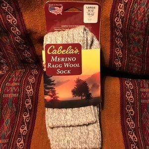 Cabelas merino Ragg wool sock