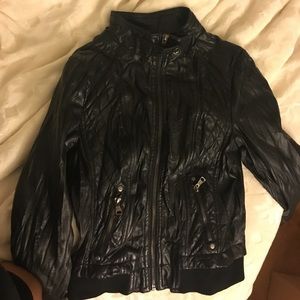 Size small no brand leather jacket