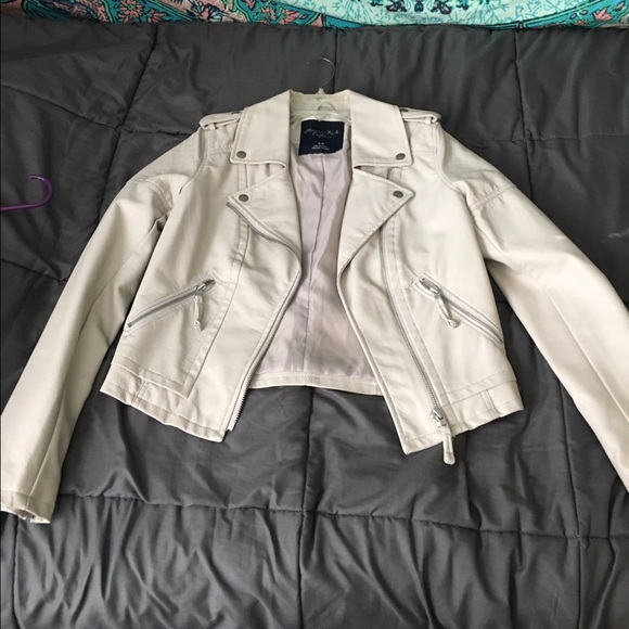 American Eagle leather jacket - Picture 2 of 3