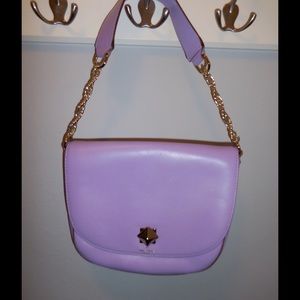 Purple Kate Spade shoulder bag