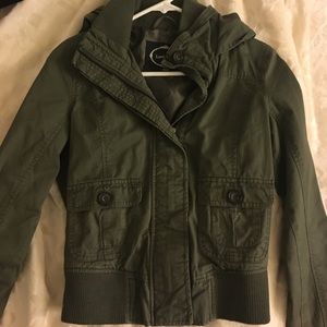 Army green jacket