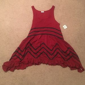 Free People Viscose Viole Trapeze Slip Dress