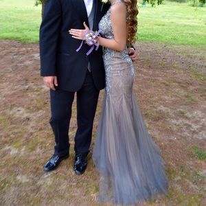 ‼️Grey Jovani Prom Dress‼️