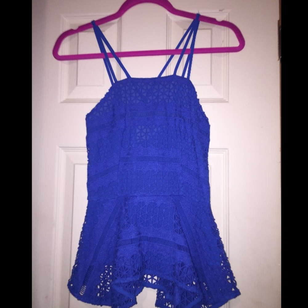 Peplum top
