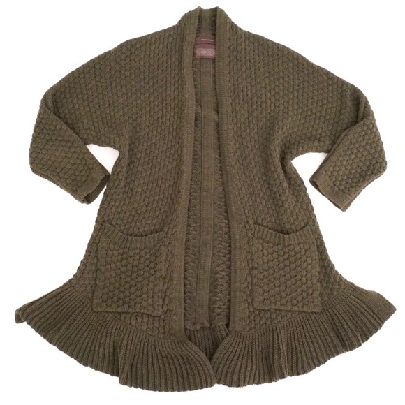 Anthropologie Sweaters - Anthropologie Open Cardigan