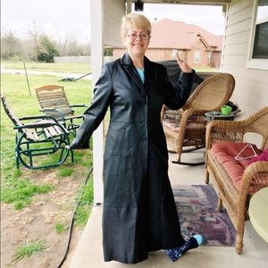 Genuine Leather NWOT Duster Jacket