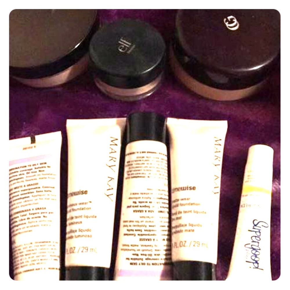Mary Kay foundation and face powder