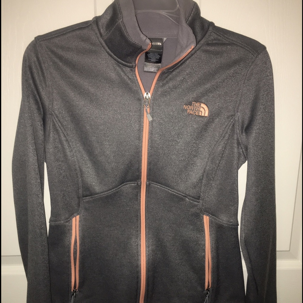 North face zip up size Small