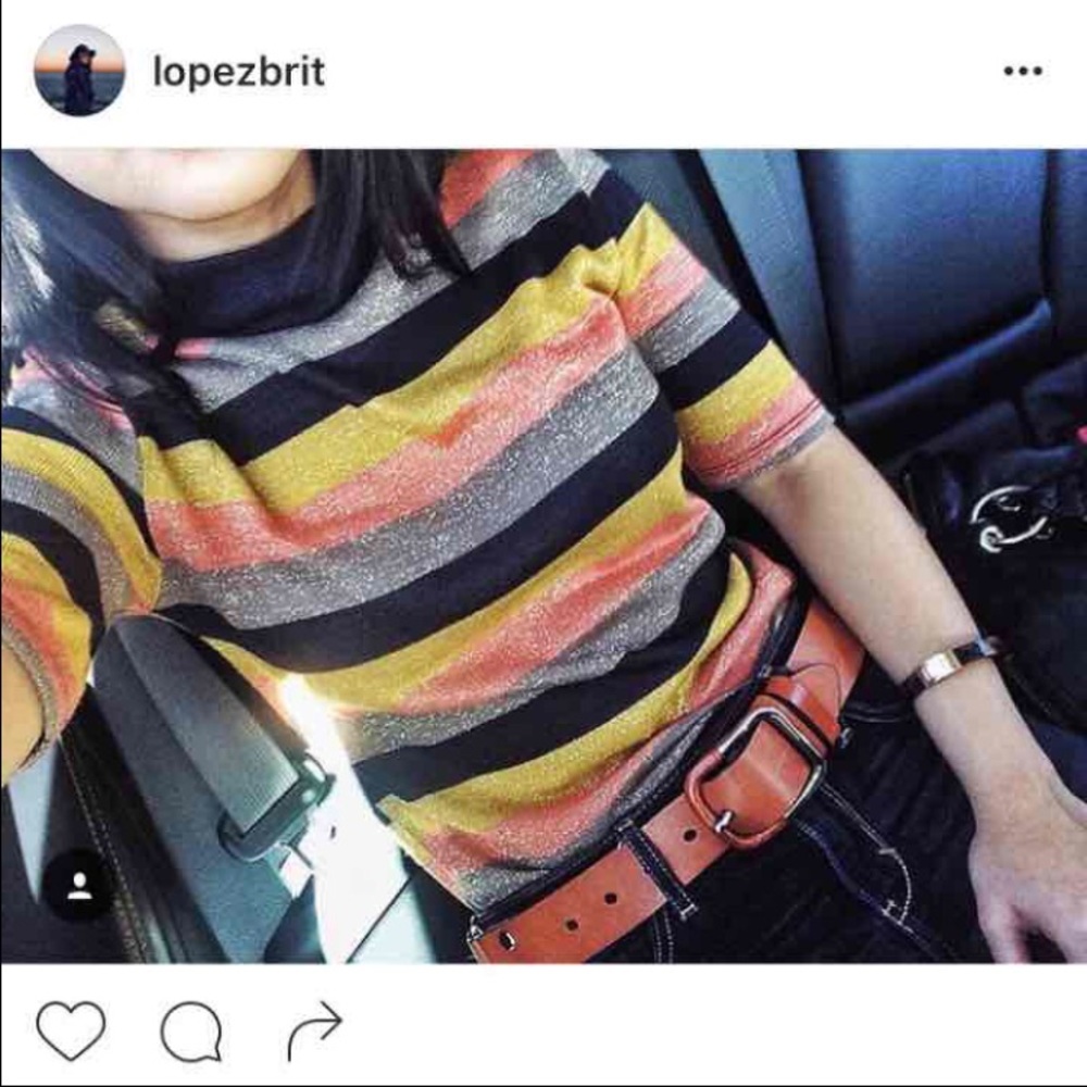 Zara striped top