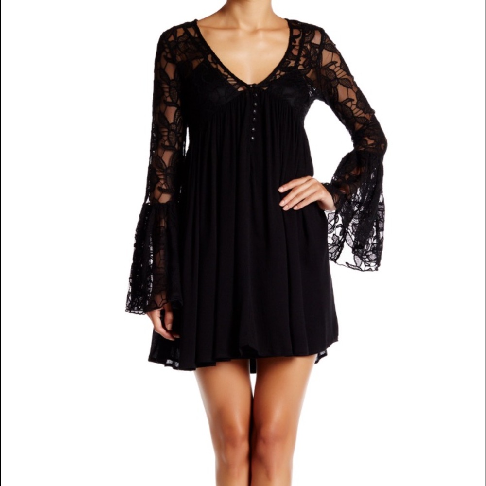 Romeo and Juliet Bell sleeve mini dress!