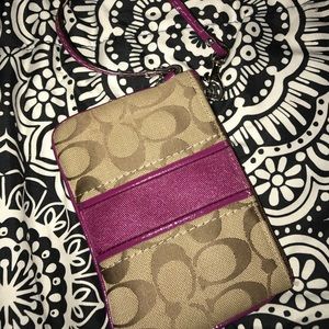 Coach wristlet