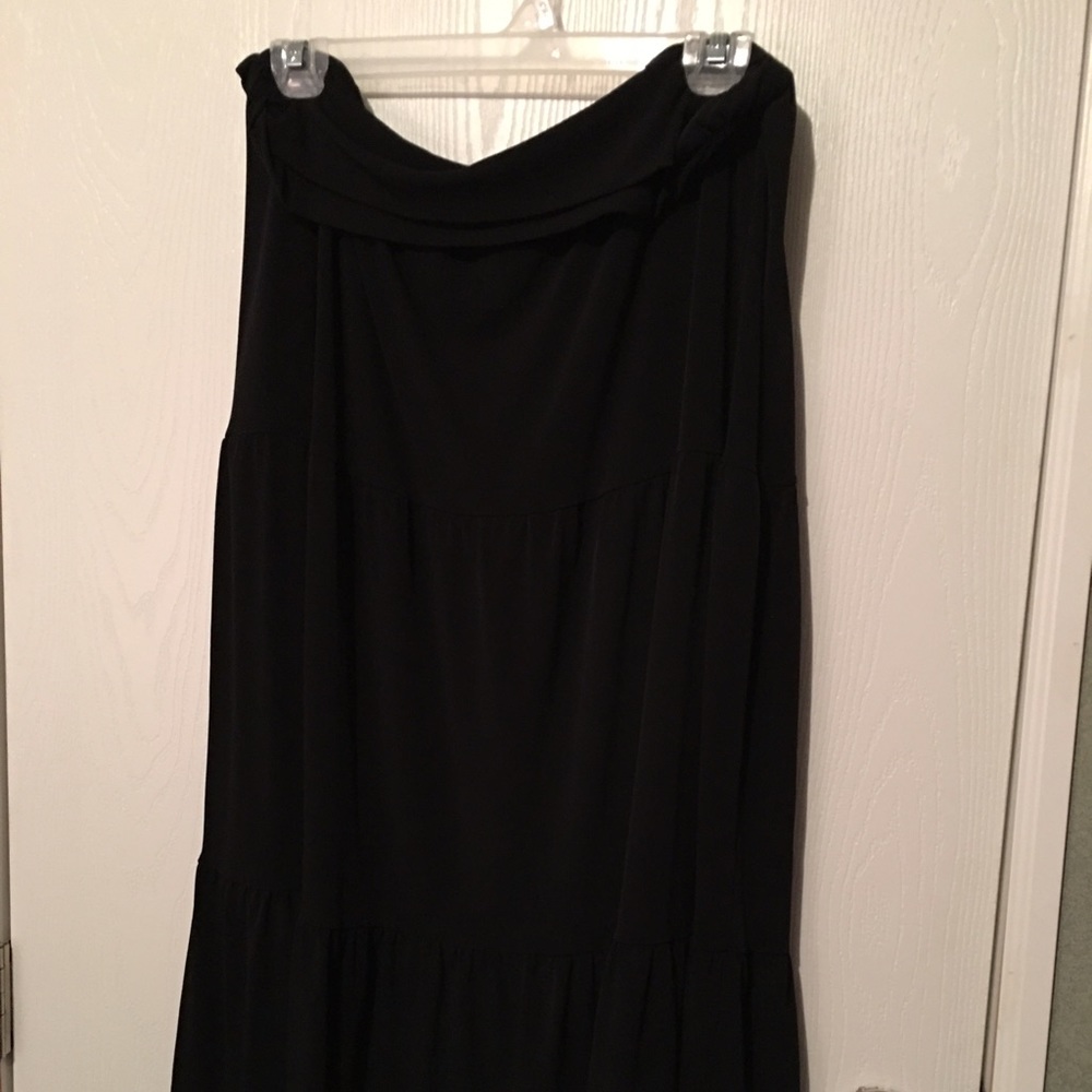 Knit maxi skirt