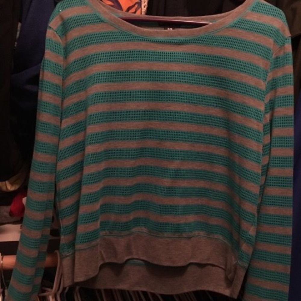 Stripped long sleeve